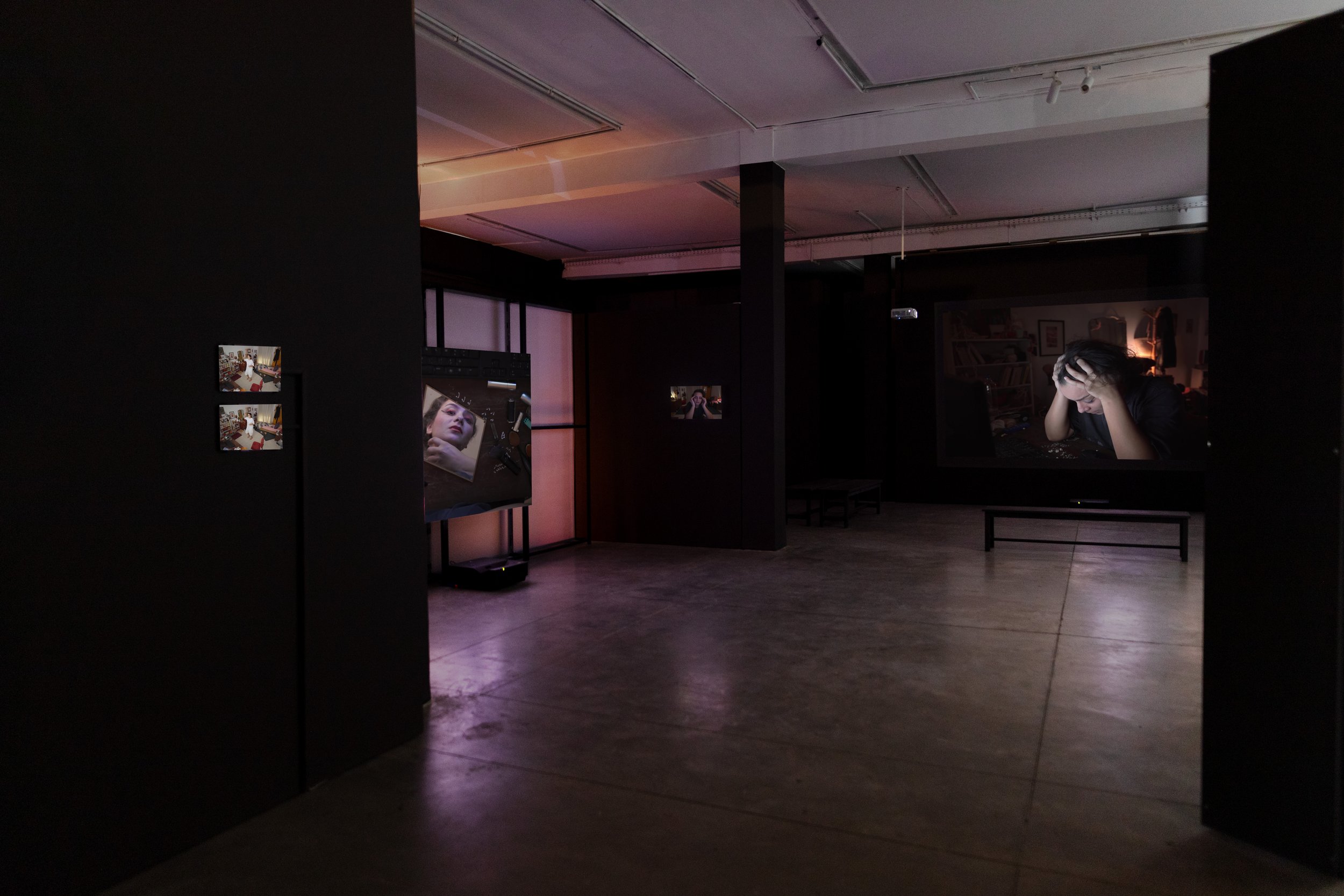 Installation view of Shadow exhibition